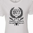 thumbnail image 4 of Inktastic Born in 1977 Limited Edition Women's T-Shirt, 4 of 5