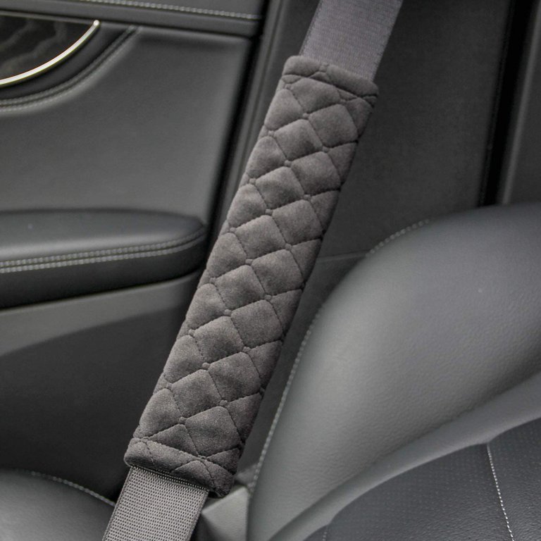  Amooca Soft Auto Seat Belt Cover Seatbelt Shoulder Pad