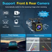 Carpuride 10.1 Double Din CarPlay Android Auto Stereo Detachable Screen