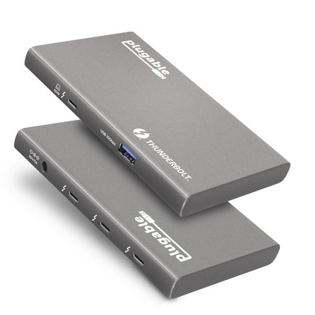UPC: 0819927012597 | Plugable 5-in-1 Thunderbolt 4 Hub with 60W Charging  Single 8K or Dual 4K Display  Compatible with Thunderbolt USB4 Macs and Thunderbolt 4 / USB4 Windows (1x USB-C to HDMI Adapter)