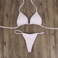 thumbnail image 5 of MKLEKYY Trajes De Baño Dama Women Bandeau Bandage Bikini Set Push-Up Brazilian Swimwear Beachwear Swimsuit, 5 of 5