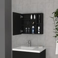 thumbnail image 6 of Single Door Medicine Cabinet | 18H with Mirror for Indoor and Outdoor Settings | Made of Particle Board | Accommodates Taller Users, 6 of 6