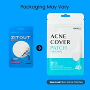 Avarelle Cosmetics ZITOUT Original Hydrocolloid Pimple Patch, 40 ct