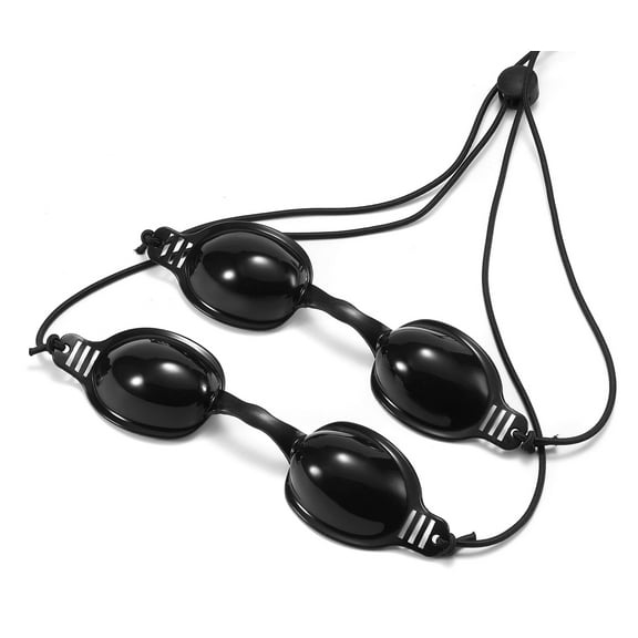 YUNOVA FDA Approval Goggle For IPL Laser Safety Glasses Red Light Therapy And Laser Hair Removal Treatment Protection Eyes Goggle (2 Pack)