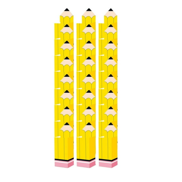 ZTTD 24 Pcs Back to School Pencil Candy Boxes Popcorn Holder End of Year Student Gift from Teacher Grad Party Favor Treat Box for Graduation Classroom Decoration