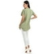 thumbnail image 3 of Blusa ligera de cuello V Roman Fashion / Juvenil, 0058 (Verde pistache) verde claro CH, 3 of 5
