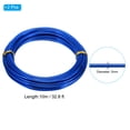 thumbnail image 2 of 32.8ft Aluminum Wire, 2pcs Jewelry Wire Aluminum Craft Wire 2mm 12 Gauge Wire for Jewelry Making Crafting, Blue, 2 of 6