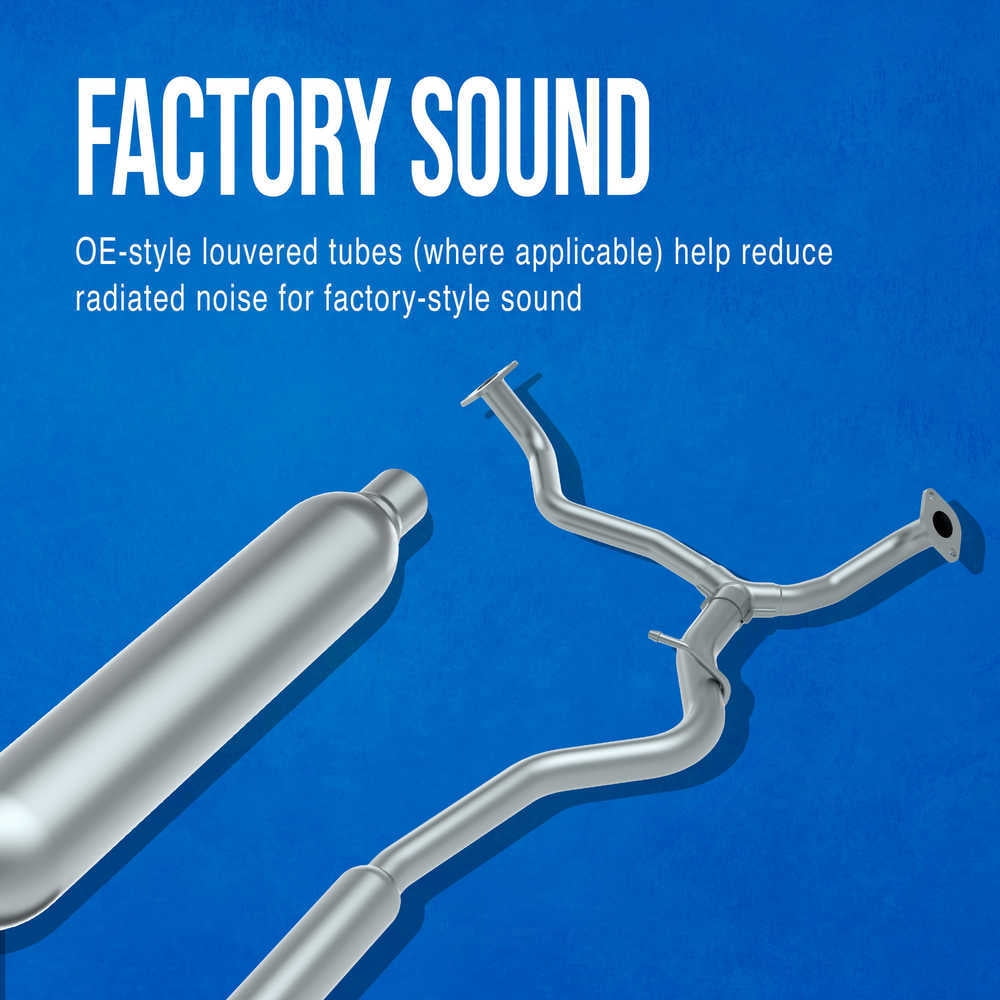 Walker Exhaust 21214 Direct Fit Exhaust Resonator Overall Length 30.860 IN