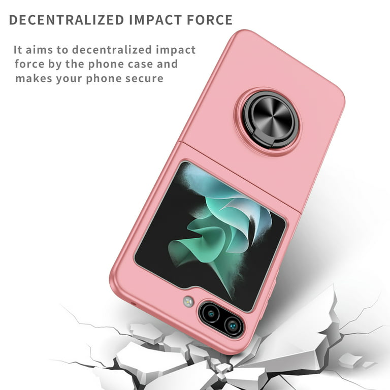 Poetic Galaxy Z Flip 5 Case with Kickstand Pink