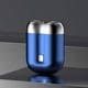 thumbnail image 1 of Mini afeitadora de doble cabezal mejorada 2025 | Afeitadora portátil de bolsillo recargable por USB | Cabezales flotantes magnéticos para uso en seco y húmedo | Incluye cepillo y cable de carga, 1 of 2