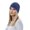 Navy, variant on Womens Winter Hat Outdoor Running Lightweight Warm Pullover Cap Stretchy Casual Breathable Comfortable Trendy Beanie Hat