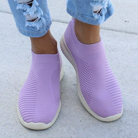 

Women Flat Slip on White Shoes Woman Lightweight White Sneakers Women Summer Autumn Casual Chaussures Femme Basket Flats Shoes