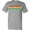 AC-Heather Grey, variant on Juneteenth Banner in Red Yellow and Green T-Shirt
