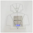 thumbnail image 1 of 6/8/10inches Scallops Zip Pouch Template Set Tailor‘s Ruler for Sewing Knitwear, 1 of 3