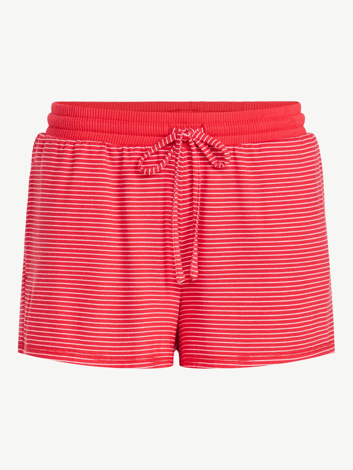 Joyspun Women's Cozy Lounge Collection Hacci Knit Sleep Shorts, 3" Inseam, Sizes XS-3X