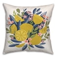 thumbnail image 2 of Creative Products Illustrated Lemons 18 x 18 Spun Poly Pillow, 2 of 3