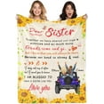 thumbnail image 1 of LHSHID StellarStyle Best Friends Birthday Gifts for Women Personalized Blanket with Photo Custom Best Friend Blanket Friendship Gifts for Women Friends BFF Unique Besties Gifts 30x40in, 1 of 4