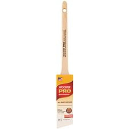 Wooster Pro Nylon / Polyester Thin Angle Sash Brush, 1-1/2 In.