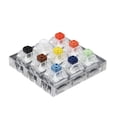 thumbnail image 2 of Miulika Keyboard Keycap Customized DIY Testingclear Keycaps for Mechanical Keyboards for for Kailh Box 9 keys, 2 of 4