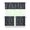 White-61, variant on Kitchen Curtains 36 Inch Short - 3 Panel Set with Cute Cat Paw Pattern, Rod Pocket Window Curtain, 100% Polyester for Pet Lovers Farmhouse, Cafe, Kitchen, Bedroom, Easy Wash