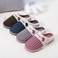 thumbnail image 5 of ZTTD Ladies Home Warm Cotton Slippers Winter Home Cotton Slippers Fashion Cute Printing Warm Slippers Casual Home Shoes Pink, 5 of 9