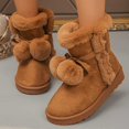 thumbnail image 3 of SACFOF Women's Mid-calf Winter Snow Boots Lightweight Warm Faux Fur Lining Pull on Comfortable Outdoor Booties Shoes for Women, 3 of 7