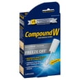 Compound W Freeze off Wart Remover, Common and Plantar Warts Removal, 8