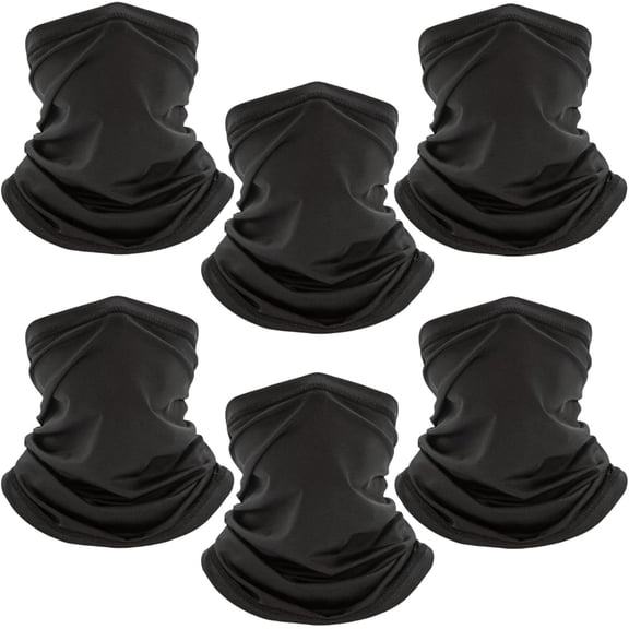 Neck Gaiter Face Mask: Scarf Gator Breathable Balaclava Cooling Cover Masks for Men Women