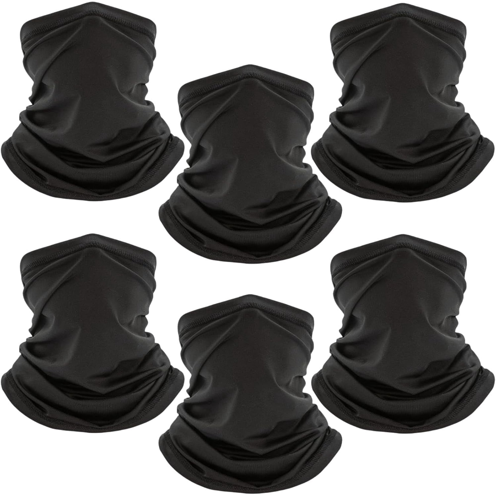 Neck Gaiter Face Mask: Scarf Gator Breathable Balaclava Cooling Cover Masks for Men Women