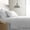 White, Pink, variant on Shabby Chic Floral Printed & Solid 300 Thread Count 100-percent Cotton Sateen Sheet Set by Southshore Fine Linens