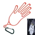 thumbnail image 5 of Gloves Support Holder, Gloves Hanger Stretcher Keeper, Portable Golf Gloves Shaper Tool with Carabiner, Gloves Support Frame for Men Women Golfer, 5 of 8