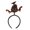 B, variant on zhonghuayin Halloween headband Graphic Top Head Band, Eyeball Center Ornament With Two Wing Shaped Side Embellishments, Flexible Circular Head Accessory For Night Event Outfit Styling A
