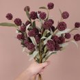 thumbnail image 5 of Artificial Silk Flowers Home Decor Fall Flowers Artificial for Decoration 17 Inch Artificial Flower Stems for Vase Fall Floral Arrangements Orange Fall Decor for Home, 1 Pack, 5 of 7