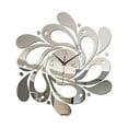 thumbnail image 4 of Reloj de pared acrílico con pegatinas de espejo, decoración de habitaciones, fácil de leer, reloj colgante de pared decorativo para dormitorio, aula, Argén, 4 of 8