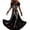 01_Black, variant on KICILVS Gothic Clothes For Women Black Spiderweb And Spider Print Flowing V Neck Long Maxi Dress Halloween Cosplay Gothic Party Dress