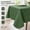 Dark Green, variant on Waterproof Vinyl Tablecloth with Flannel Backing, Square PVC Table Cover, Oil-Proof, Wipeable, Indoor Outdoor Use, Dark Green 60x60 Inch
