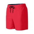 thumbnail image 6 of QNANSPI Summer Shorts for Boys, Boys Drawstring Shorts, Boys' Toddler Solid Cargo Casual Shorts Summer​ Lightweight Wide Leg Mid-Thigh Play Shorts for Kids Everyday 2-14 Years, 6 of 7
