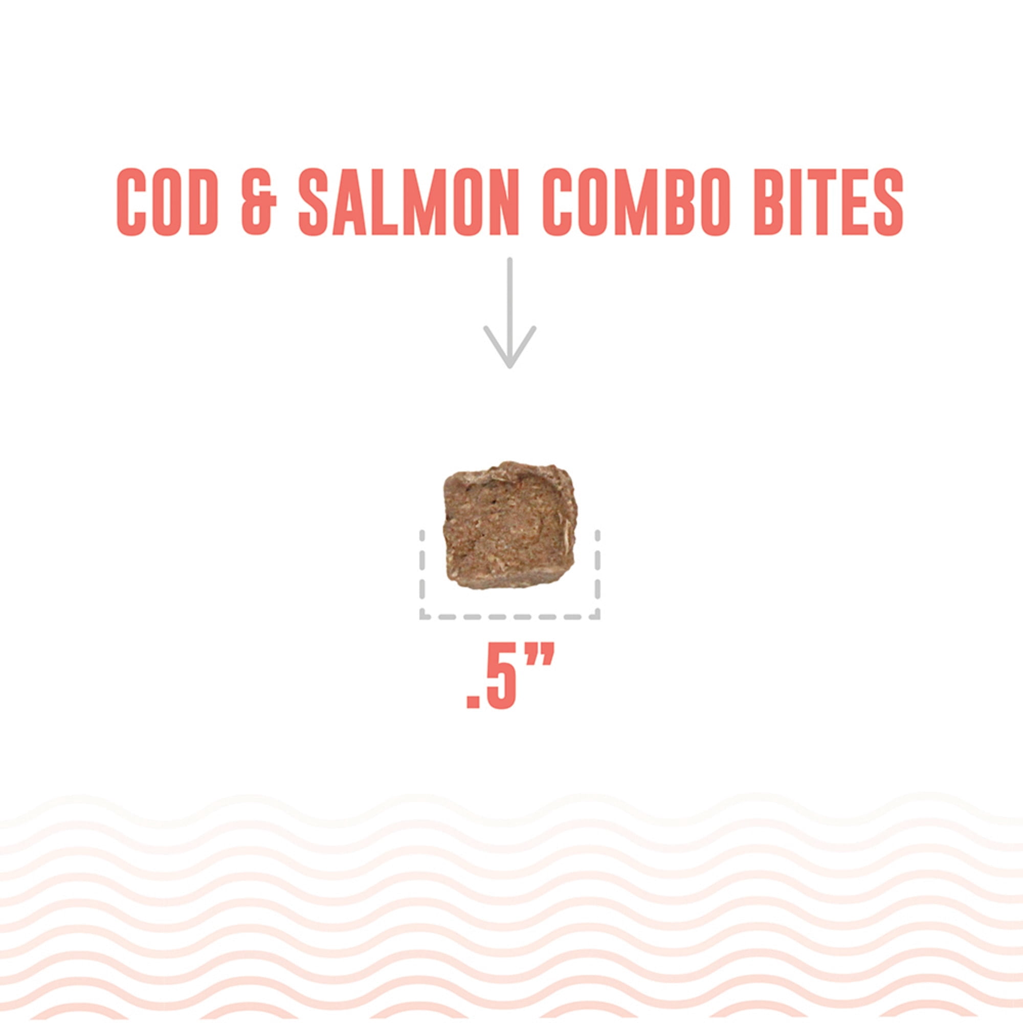 Icelandic+ Cod & Salmon Combo Bites Dog Treat 3.0-oz Bag
