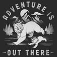 thumbnail image 2 of Men's Brother Bear Kenai and Koda Adventure Is Out There Graphic Tee Charcoal 2X Large, 2 of 5