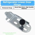 thumbnail image 2 of Bisagra inferior de repuesto para puerta de refrigerador, ajuste estándar de 37 mm., 2 of 4