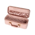 thumbnail image 3 of Estuche expositor para pulseras, caja de almacenamiento con 15 compartimentos, organizador de joyas y embalaje para joyería. Rosa, 3 of 9