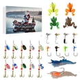 thumbnail image 2 of Countdown Sets Fishing Advent Calendar 2024 for Adult Men and Teen Boys Featuring Freshwater and Saltwater Soft Gear for Father Boyfriend and Grandpa, 2 of 8