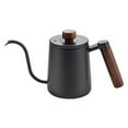 thumbnail image 3 of Durable Stainless Steel Coffee Maker Kettle Durable 600ml Thin Mouth Gooseneck Coffee Pot Kettle Drip Kettle Coffee Kettle Teapot for Home , black, 3 of 8