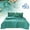 Green, variant on Luntext Clearance best Cooling quilt Summer Simple Ice Silk Quilt Blanket Self Blanket Lightweight Summer Blanket Dou Four-Piece Set