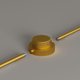 thumbnail image 5 of Pared Metal Minimalista Larga Dimmable 1/2pcs Toque/control Remoto 350 Grados Rotación USB Recargable para Sala Estar, 5 of 9