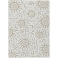 thumbnail image 2 of Addison Rugs Chantille Indoor/Outdoor Transitional Bohemian Ivory Machine Washable Rectangle Rug, 8' x 10', 2 of 8