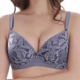 thumbnail image 3 of Xdegoge Bras for Women Plus Size Lace Patchwork Lightweight Bra Soft Cozy Push-Up Bralette Casual Everyday Wear for All-Day Softness & Feminine Elegant Style, 3 of 3