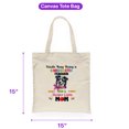 thumbnail image 5 of Kinda Busy Being Kindergarten Teacher and Border Collie Mom Canvas Tote Bag Borders Dog Lovers Gifts Idea Reusable Shopping Grocery Bag - 02005, 5 of 5