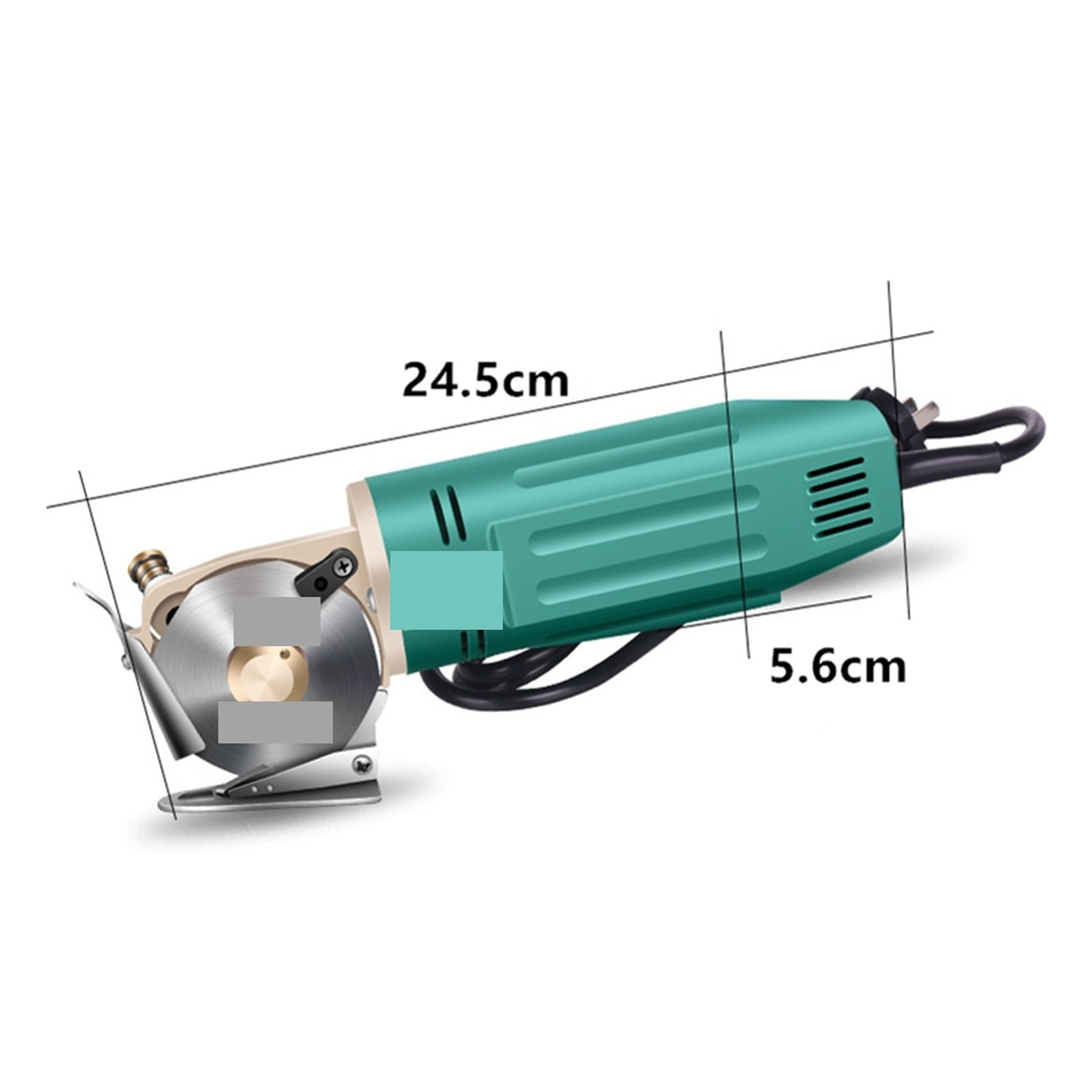 Electric Fabric Scissors Rotary Blade Fabric Tool Leather Fabric Electric Cutter Kit Cutting Saw Tool ,Sharp & Durable