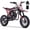 Red, variant on Aoemoe 39cc 4-Stroke Kids Mini Dirt Bike, Gas Powered, Rear Suspension & Disc Brakes, 20Mph/165Lbs,Red